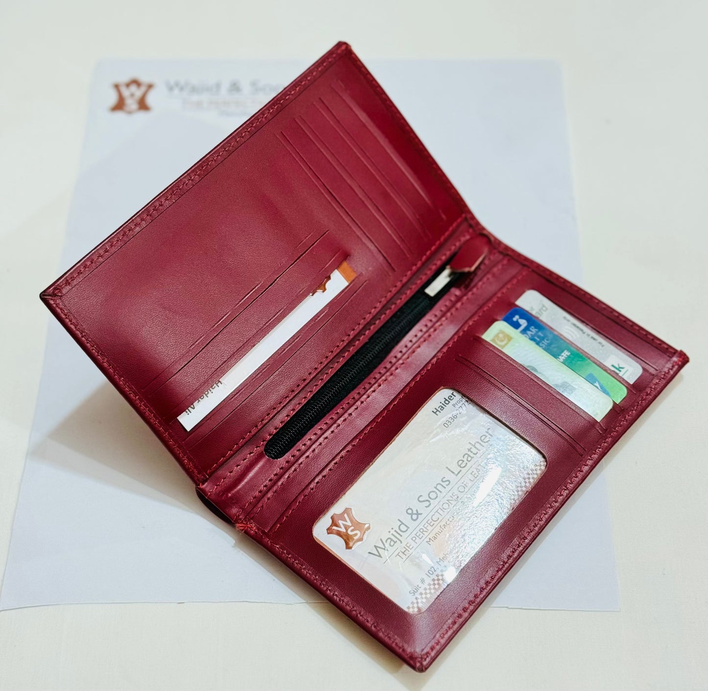 Genuine Leather Long Wallets