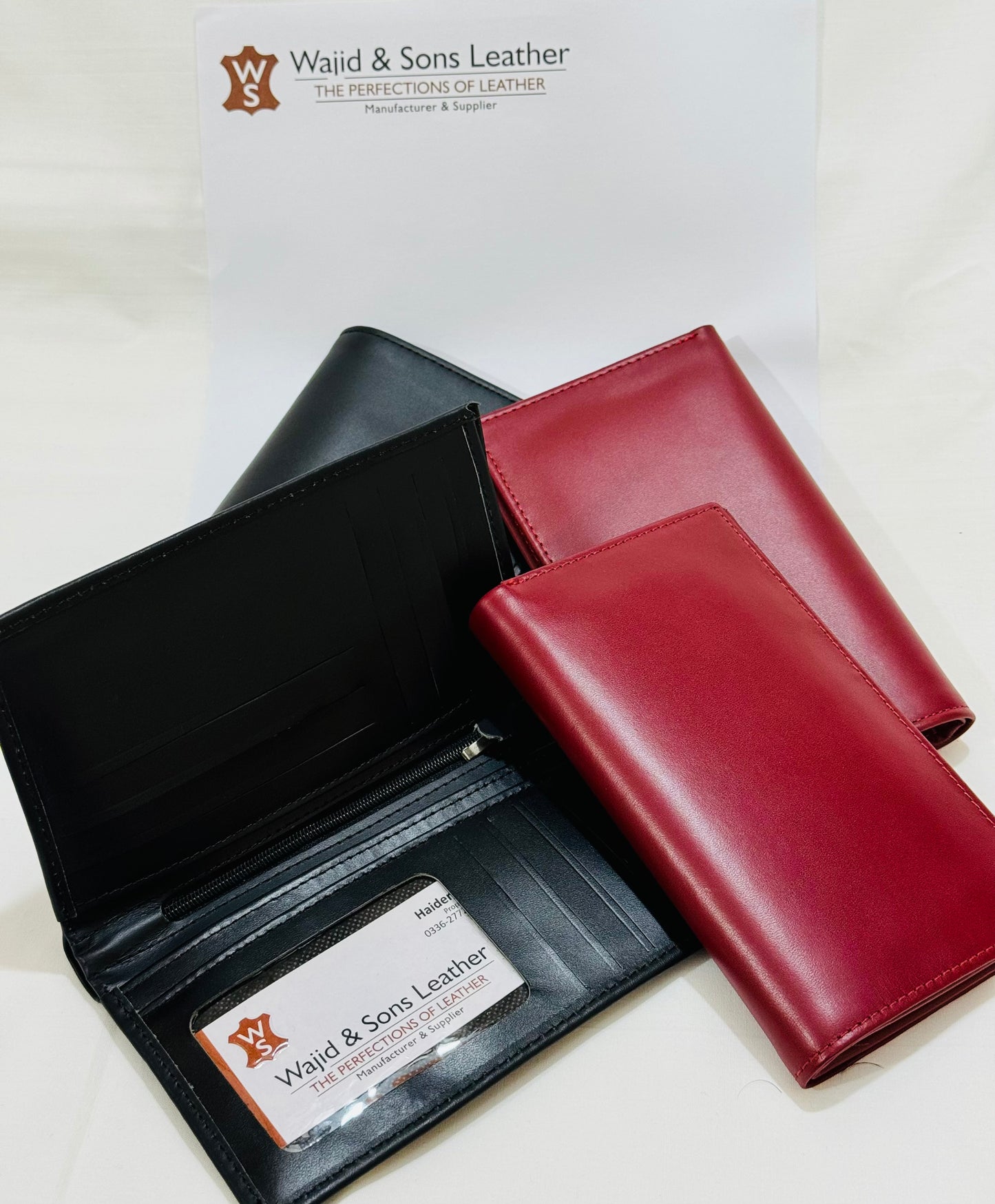 Genuine Leather Long Wallets